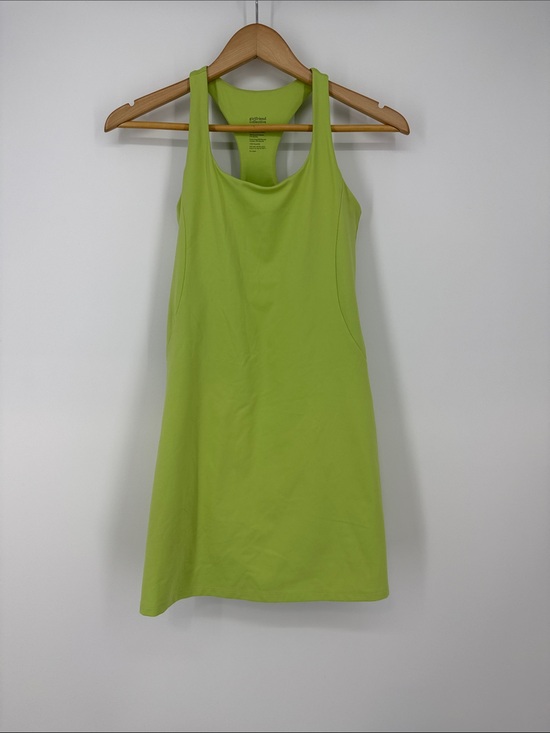 girlfriend collective Dresses & Skirts - Girlfriend collective Neon Mint Tank Tennis Dress